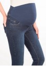 Джинсы синие SKINNY на живот для беременных (1416/40)